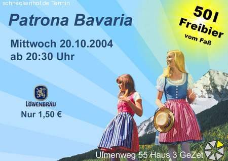 Patrona Bavaria Werbeplakat