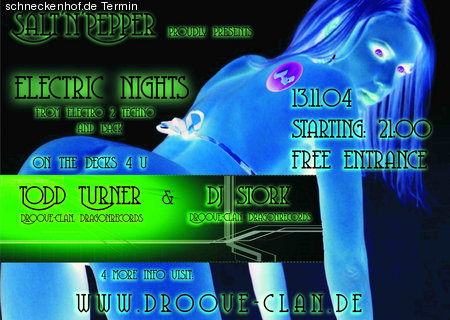 Electric Nights Werbeplakat