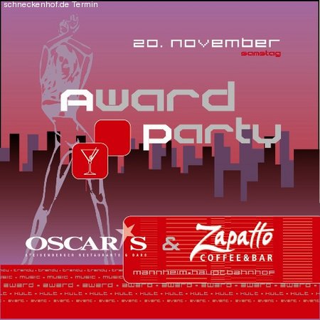 Award Party Werbeplakat