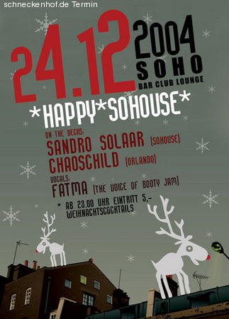 Happy Sohouse! Werbeplakat