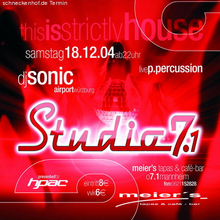 STUDIO 7.1 Werbeplakat