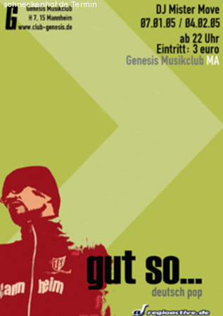 Gut So... Werbeplakat