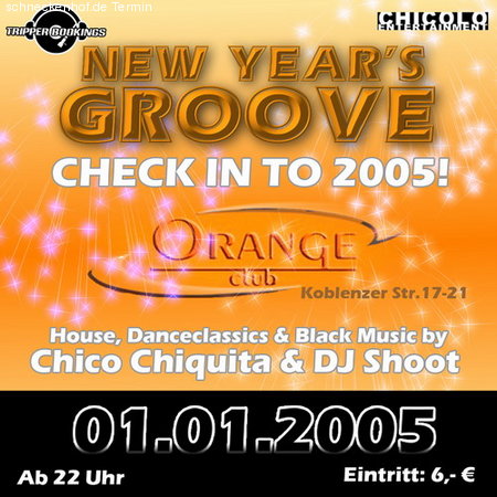New Year's Groove! Werbeplakat