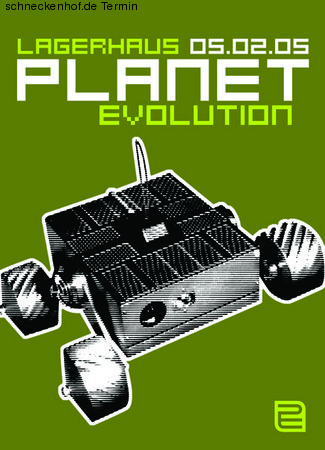 Planet Evolution Werbeplakat