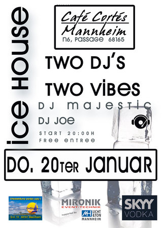 Ice House Party - wieder da! Werbeplakat
