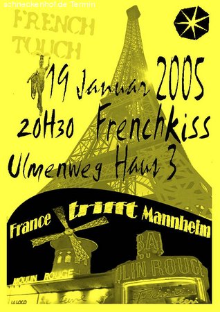 French Kiss Werbeplakat