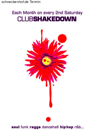 ClubShakedown Werbeplakat