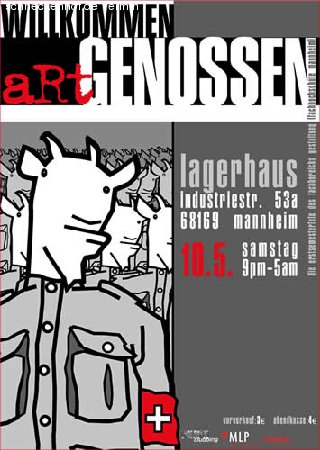 Erstsemesterfete Werbeplakat