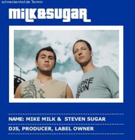 Milk & Sugar Werbeplakat
