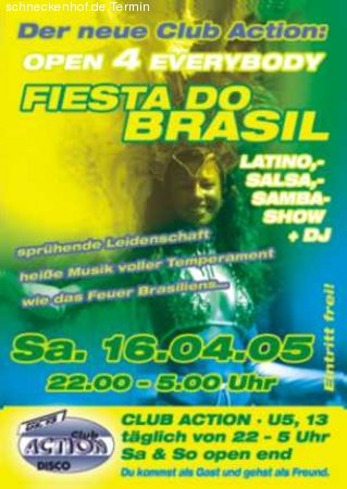 Fiesta do Brasil Werbeplakat