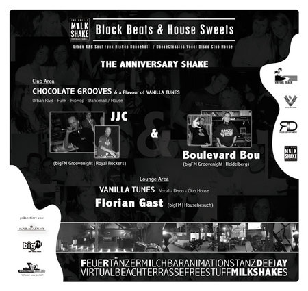 Friday MILKSHAKE 1.Anniversary Werbeplakat