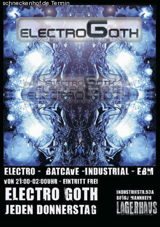 Electro Goth Werbeplakat