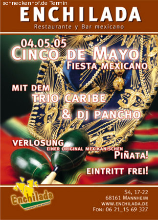 Cinco de Mayo Party Werbeplakat