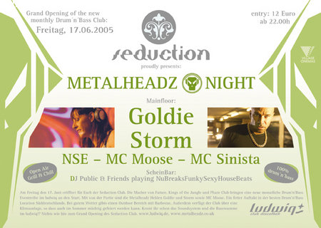 Metalheadz  Night Werbeplakat