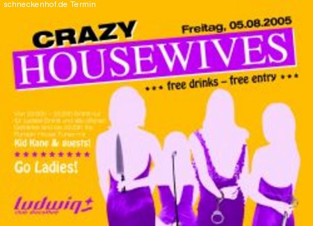 Crazy Housewives Werbeplakat