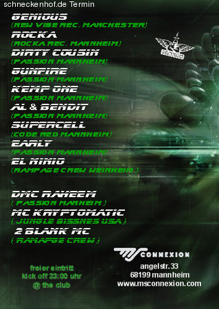 Drum n Bass German Special Werbeplakat