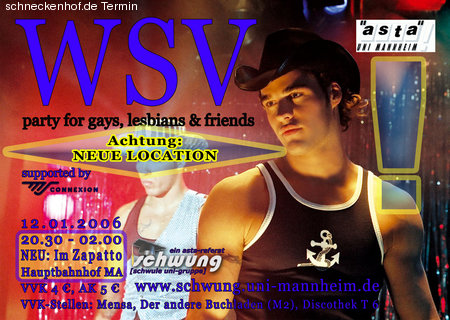 Schwung Fete Werbeplakat