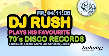 Dj Rush Werbeplakat