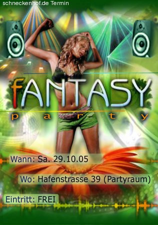 Hafenparty Werbeplakat