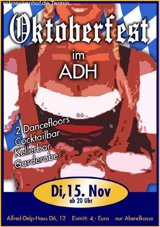 Oktoberfest Werbeplakat