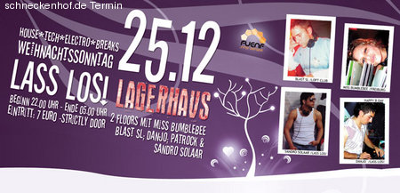 Lass Los ! Wintersause Werbeplakat