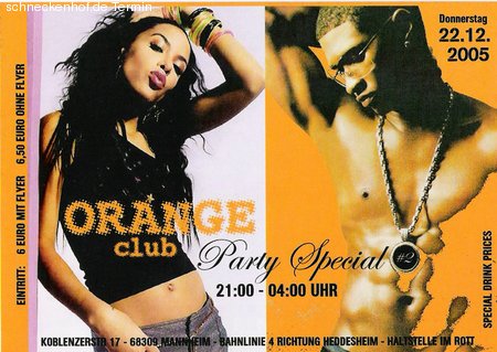 Party Special Werbeplakat