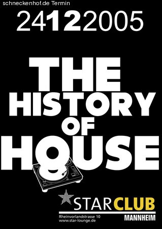 The History Of House Werbeplakat