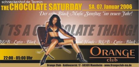 Chocolate Saturday Werbeplakat