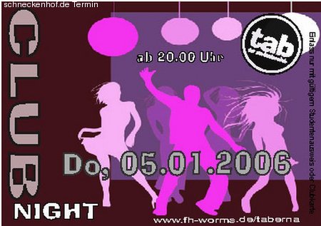 Clubnight, No 1 in 2006 Werbeplakat