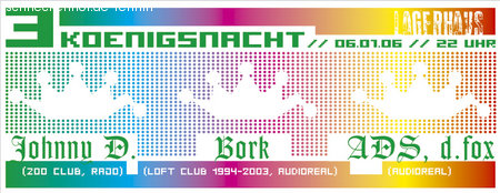 3Königsnacht Werbeplakat