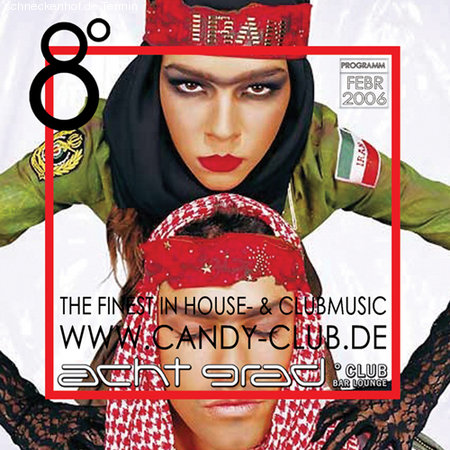 Candy Club meets Live House Si Werbeplakat