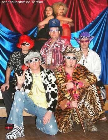 Funky Fasching: Booty Jam Werbeplakat