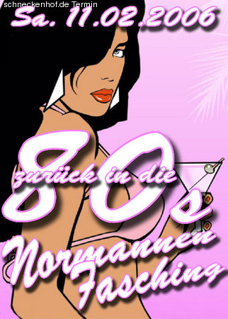 Zurück in die 80er Werbeplakat