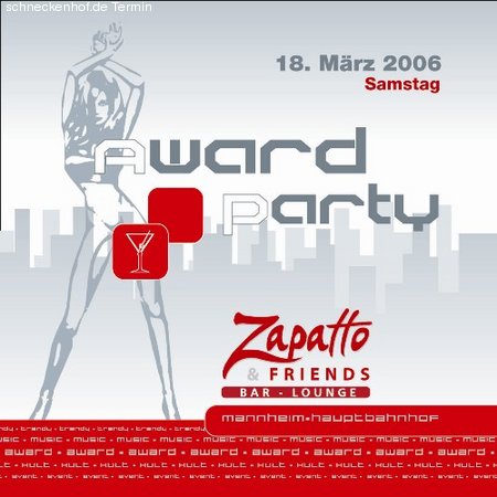 Award Party Werbeplakat