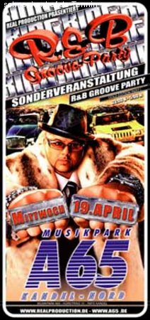R&B Groove Party  Werbeplakat