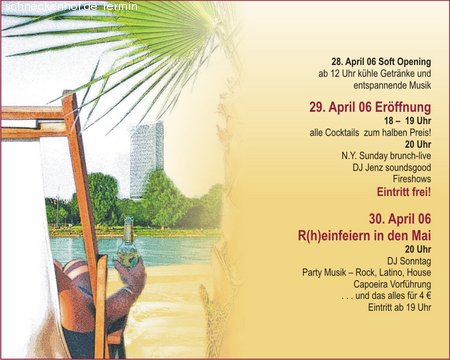 Eröffnungsparty 2006 Werbeplakat