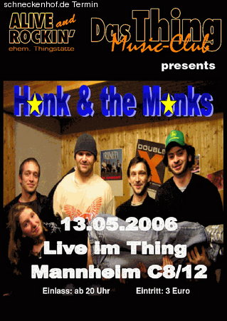 Honk & The Monks Werbeplakat