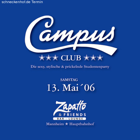 Campus Club XXII Werbeplakat