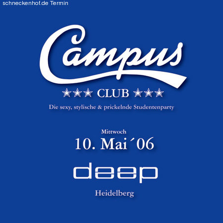 Campus Club XIII Werbeplakat