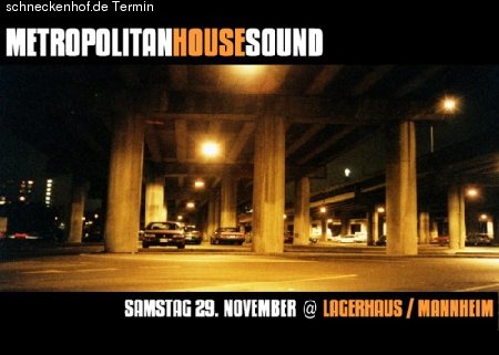 Metropolitan House Sound Werbeplakat