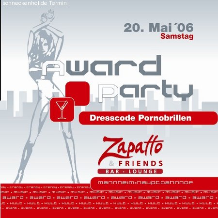 Award Party Werbeplakat