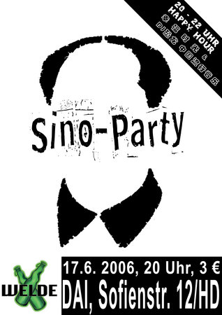 Sino-Fete Werbeplakat