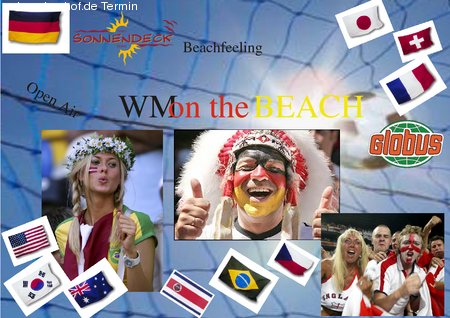 WM on the Beach Werbeplakat