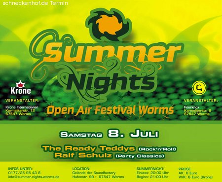 Summer Nights Werbeplakat