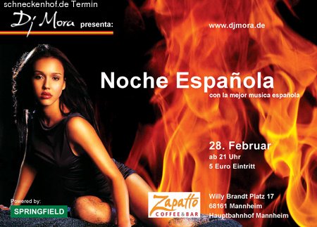 La Noche Española Werbeplakat