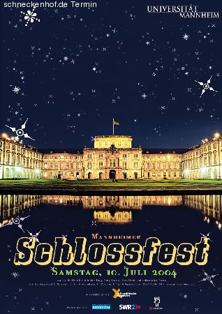 Schlossfest Werbeplakat