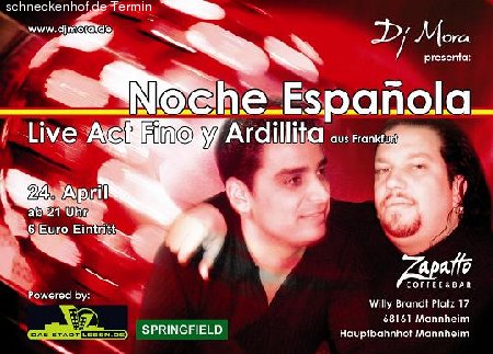 La Noche Española Werbeplakat