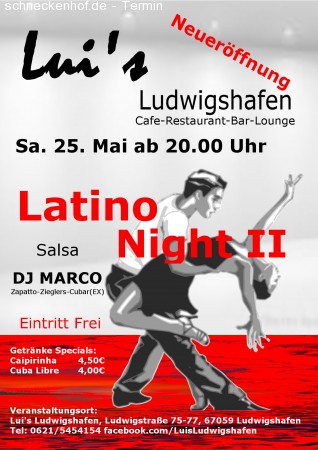 Latino Night II Werbeplakat