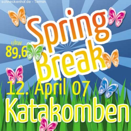 Radioaktiv Spring Break Werbeplakat