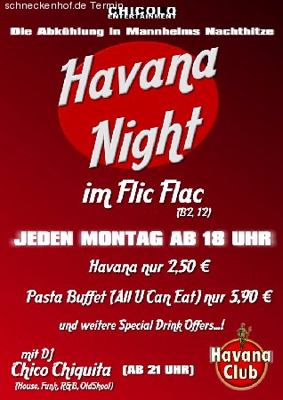 New Havana Night Werbeplakat